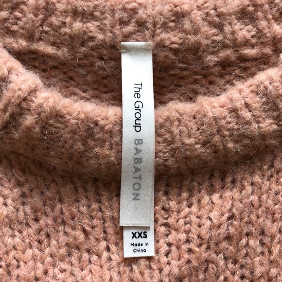 Babaton pink alpaca/wool sweater - Picture 2 of 5